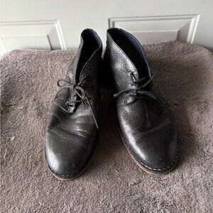 Cole Haan black leather Glenn chukka boots size 12M